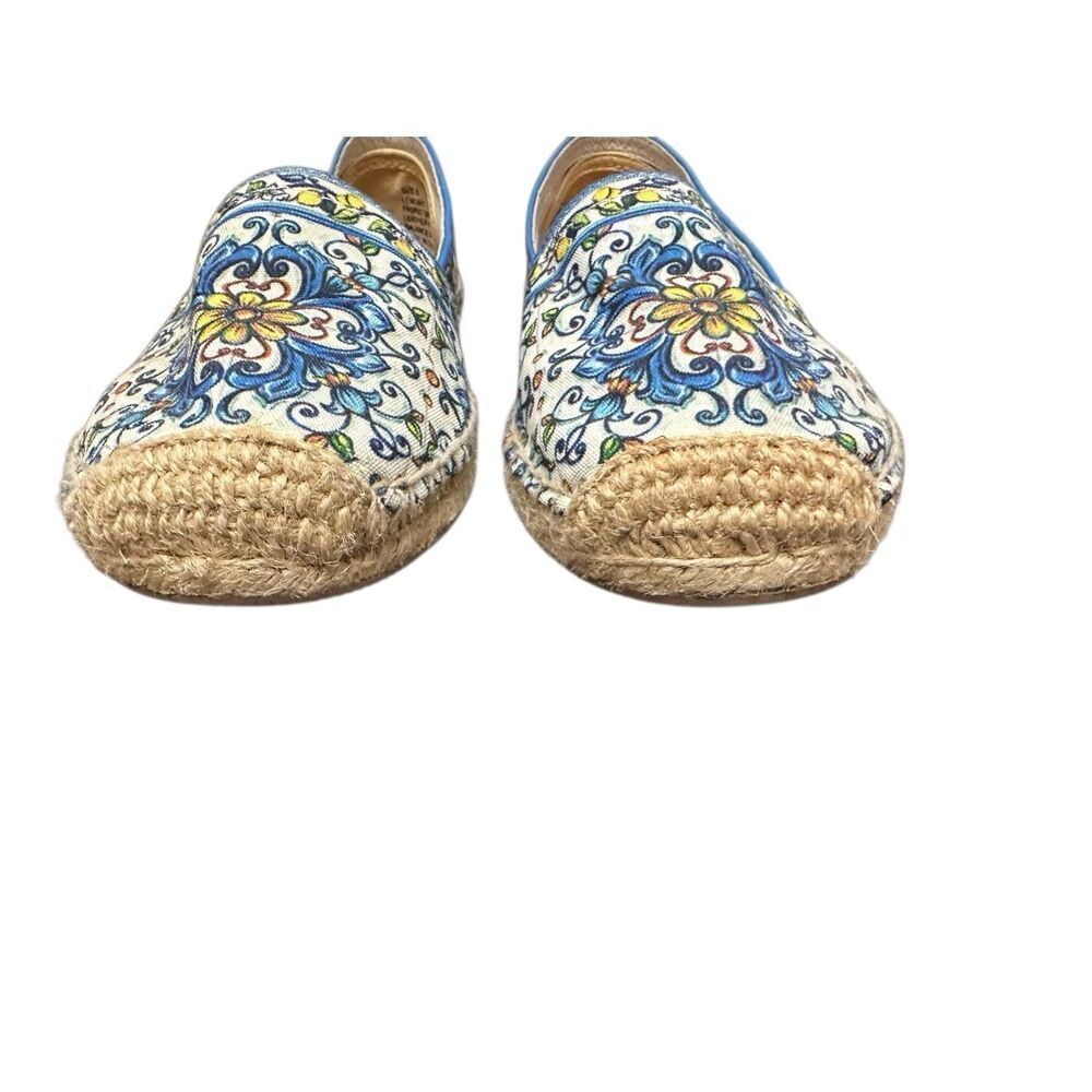 Brighton Lemony Loafers Shoes Espadrille Flower Floral Flats Size: 8 - Picture 3 of 6